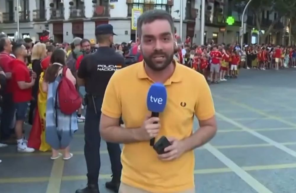 El periodista hizo alusión a la dictadura franquista - Captura de video