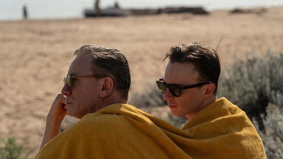 Escena de Queer, adaptación de la novela homónima de William Burroughs por Luca Guadagnino. Protagonizan Daniel Crai y Drew Starkey. (Gentileza Yannis Drakoulidis)