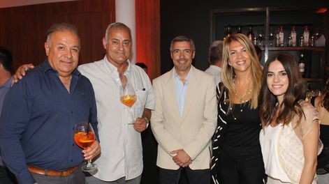 Pablo Funes, Luis Mallar, Sebastián Soneira, Teresa Correas y María José Correas.