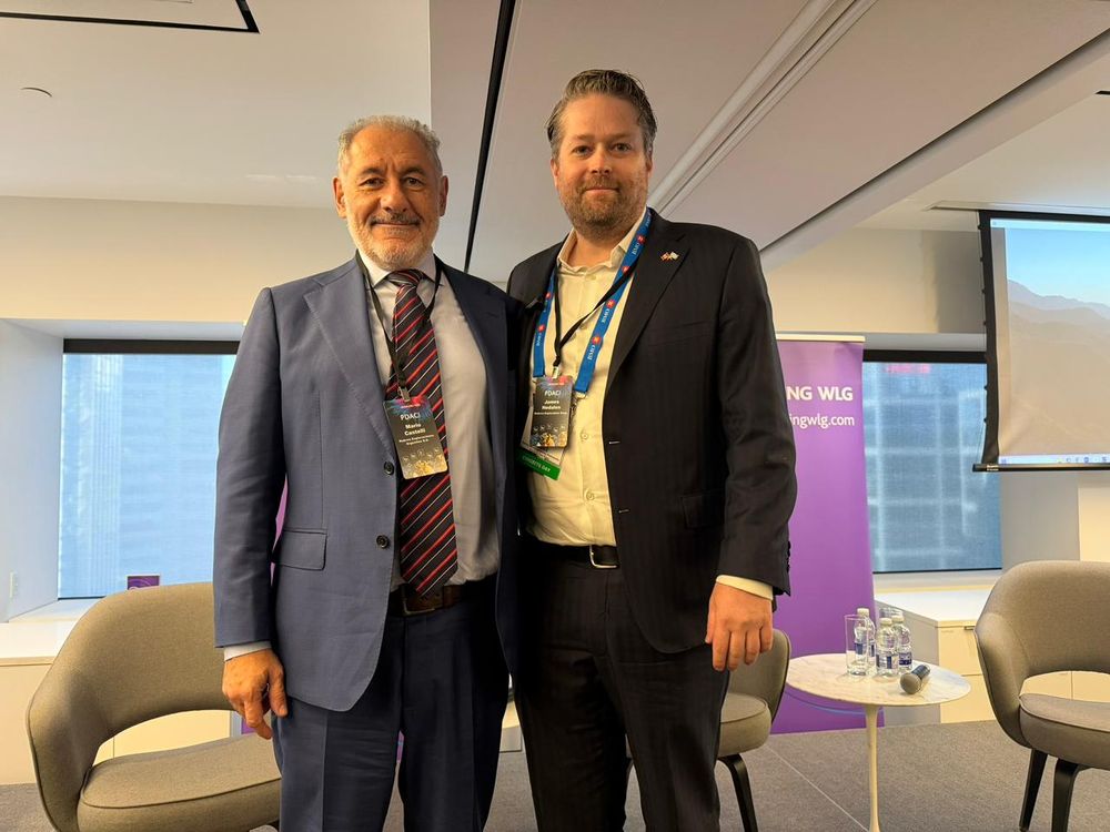 El CEO de Kobrea, James Hedalen y Mario Castelli, presidente de Kobrea Argentina. El CEO de Kobrea, James Hedalen y Mario Castelli, presidente de Kobrea Argentina.