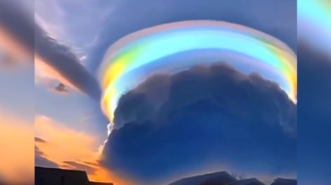Un increíble fenómeno meteorológico en el sur de China | Twitter