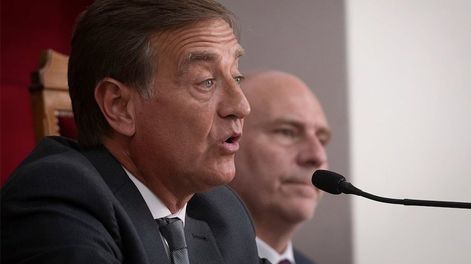 Los Andes | Durante el mediodía de este viernes, el gobernador Rodolfo Suárez estuvo presente en el acto de apertura del Año Judicial, en el que ofreció un discurso al igual que Dalmiro Garay, presidente de la Suprema Corte de Mendoza. Fue en el salón de actos de Tri