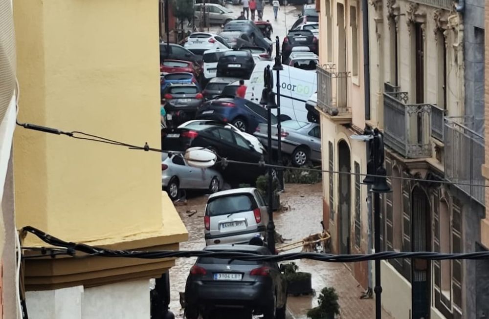 Un mendocino en la catastrófica DANA de Valencia: “Cuando llegó la alerta, ya teníamos el agua en la cintura”. Foto: Gentileza Hugo Mancini