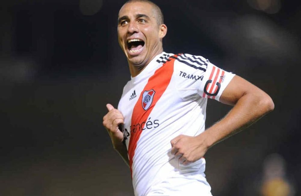 David Trezeguet en su etapa como jugador de River. /Foto: La Voz