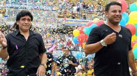 El Turco Mohamed y Diego Maradona sembraron una amistad muy grande. / Gentileza.