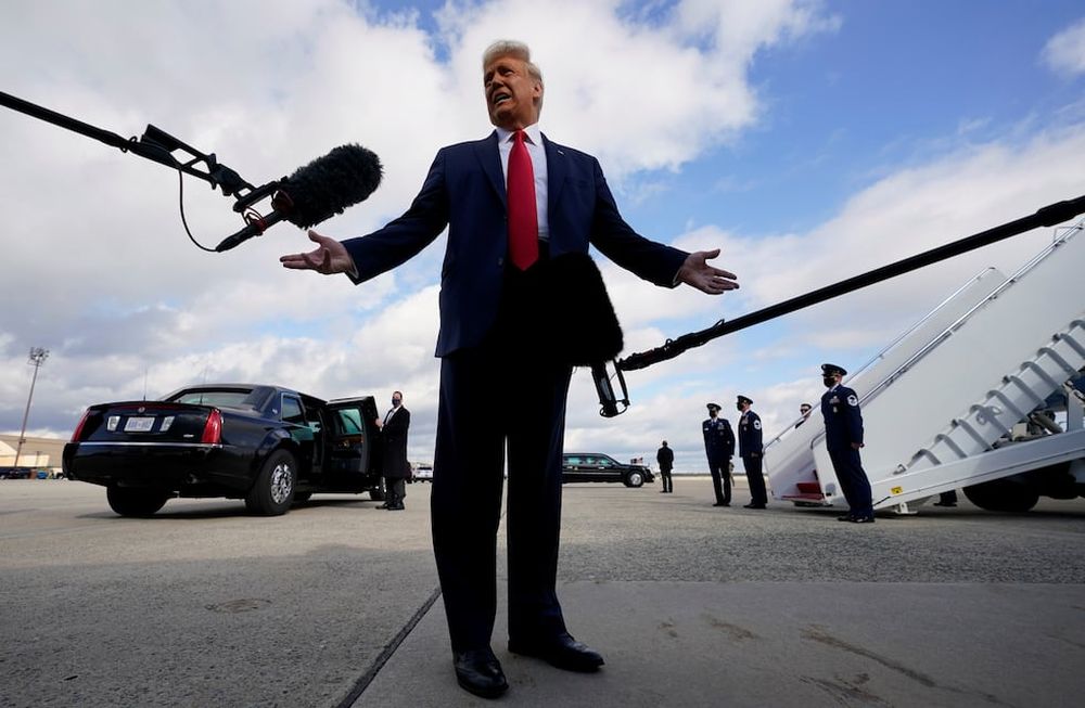 Trump presentó demandas en Michigan y Pensilvania para que detengan el conteo de votos