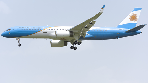 Javier Milei llegó a Roma para participar del velorio del Papa Francisco.