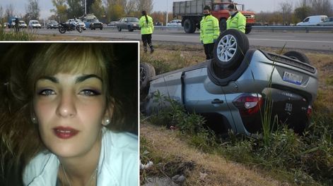 Trágica coincidencia. El 8 de junio pasado, Lucas Carrión fue atropellado cuando cruzaba el Acceso Sur, a la altura de Rawson. Su hermana Gisela (izquierda) murió allí este domingo. Foto: José Gutiérrez / Los Andes