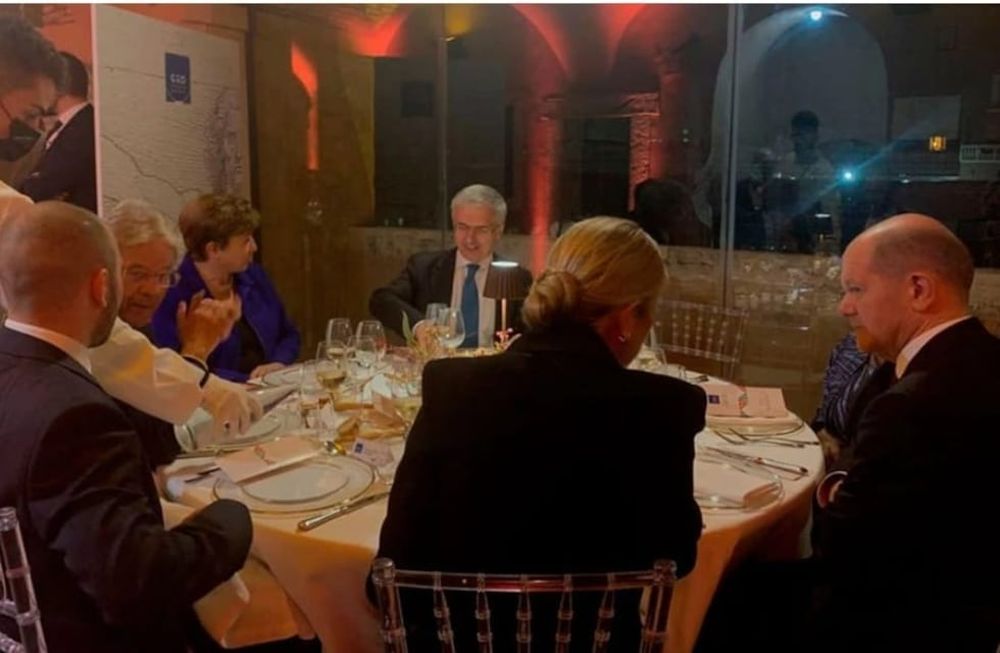 Encuentro en Roma entre la directora del FMI, Kristalina Georgieva, y el ministro de Economía, Martín Guzmán.