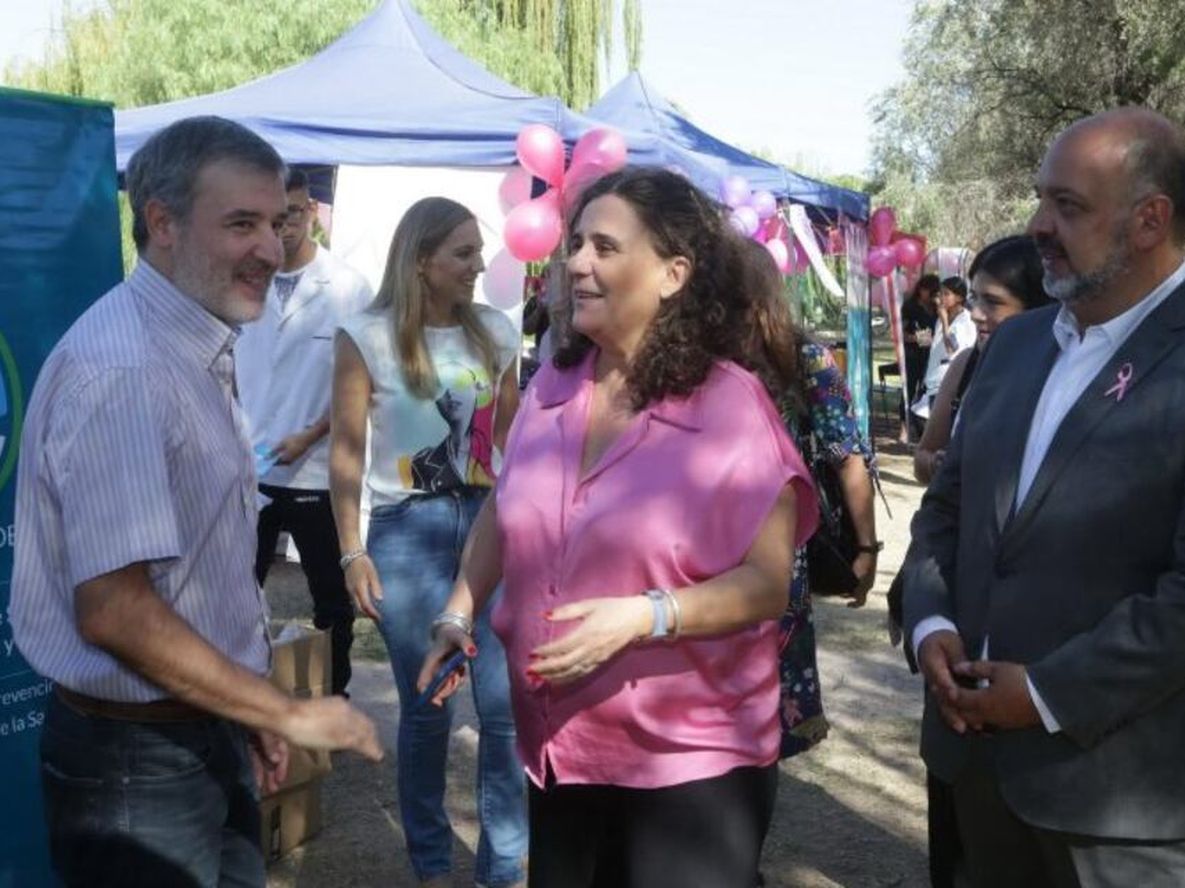 La ministra de Salud, en Maipú.