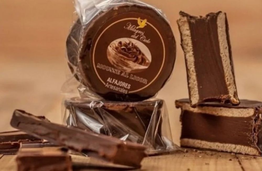 El alfajor Milagros del Cielo fue elegido como el mejor del mundo. Gentileza