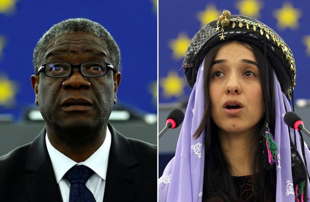 Premio Nobel de la Paz para dos víctimas y héroes de la lucha contra la violencia sexual