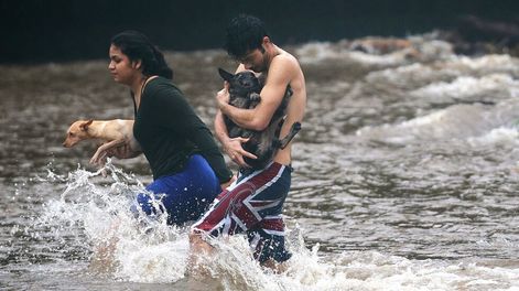 Hawái sin descanso: después del volcán entra en alerta por el huracán Lane