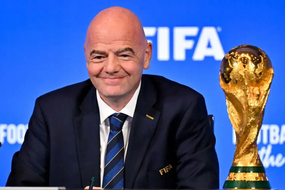 Gianni Infantino, presidente de la FIFA