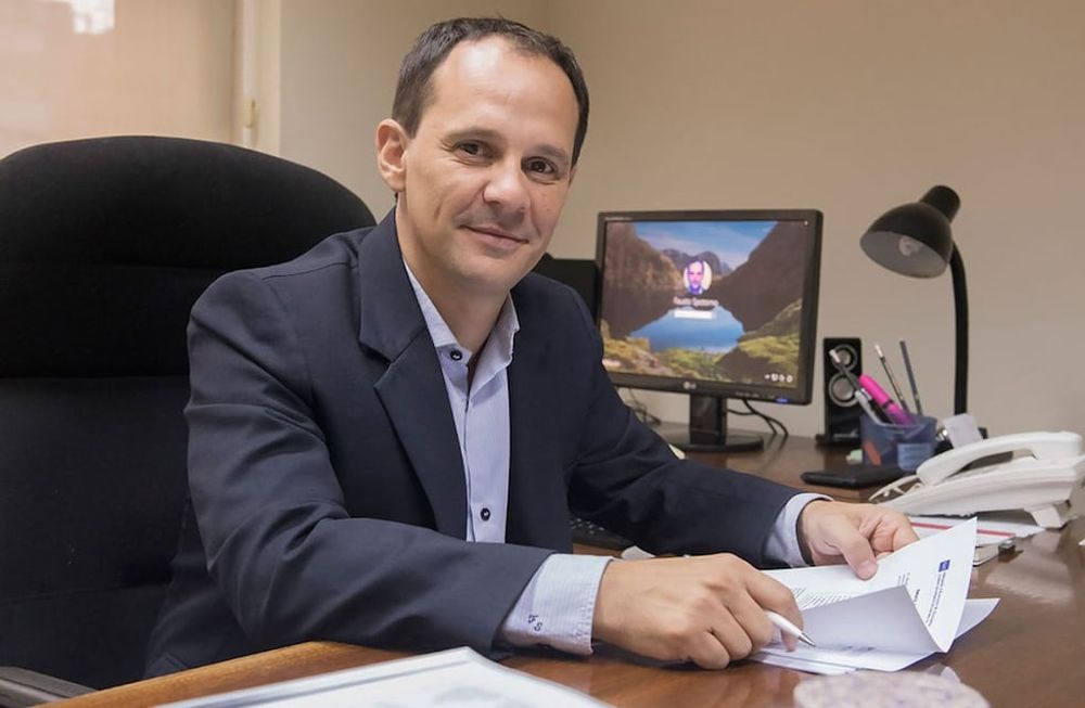 Fausto Spotorno, el economista que renunció a su puesto como asesor del gobierno de Javier Milei. (Bolsa de Comercio de Buenos Aires)