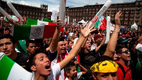 El gol de México ante Alemania provocó un sismo en la Ciudad de México