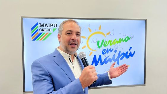 El intendente Matías Stevanato presentó una nueva edición de “Verano en Maipú”.