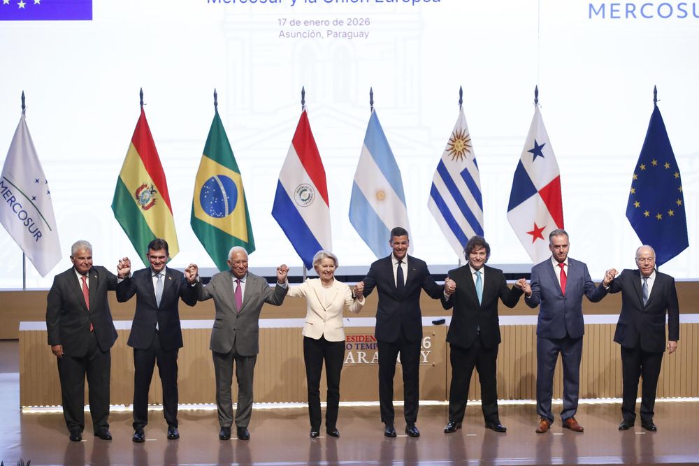 Histórica firma del acuerdo entre el Mercosur y la Unión Europea