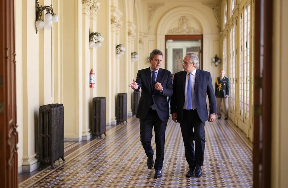 Sergio Massa y Alberto Fernández. Archivo