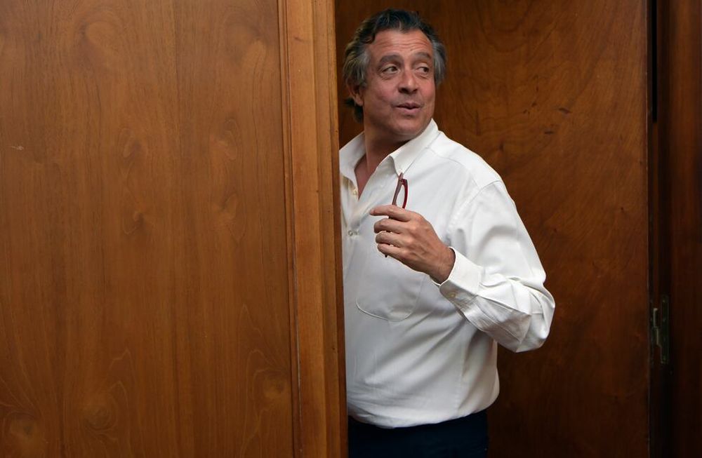 Víctor Ibáñez, ministro de Gobierno, Trabajo y Justicia es el autor del proyecto para reformar la Constitución provincial. Foto: Orlando Pelichotti/ Los Andes