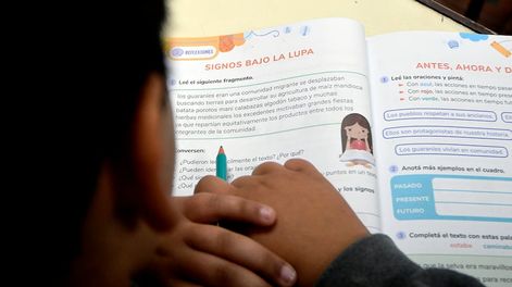 Los Andes | La DGE salió a mostrar el éxito de su plan de alfabetización: superó el objetivo y hay menos chicos en nivel crítico.Foto: Orlando Pelichotti