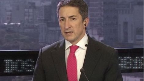Adrián Ventura, conductor de TN.