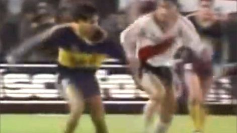 Graciani golpeó a Serrizuela en la cara.