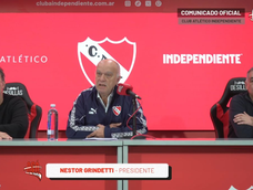 El presidente de Independiente se expresó luego de los incidentes en la Copa Sudamericana