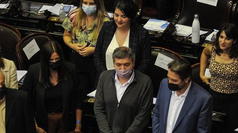 Los Andes | Maximo Kirchner junto a Pablo garro(Federico Lopez Claro)