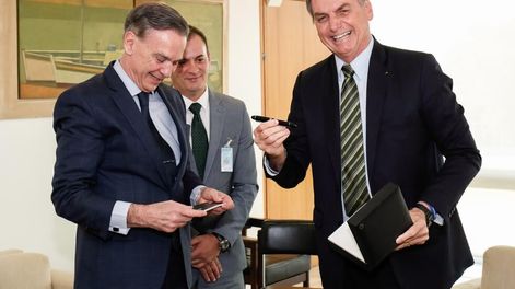 Pichetto se reunió con Bolsonaro y lo calificó como agente fundamental para el Mercosur