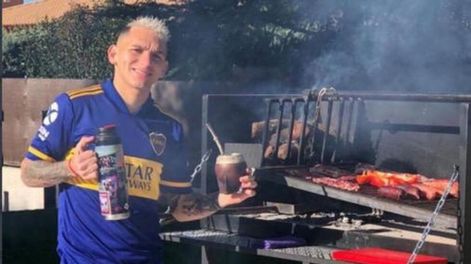 El uruguayo se declaró fanático del xeneize.