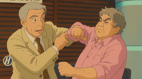 Memes y momentos históricos transformados en viñetas dibujadas al estilo del Estudio Ghibli usando ChatGPT.