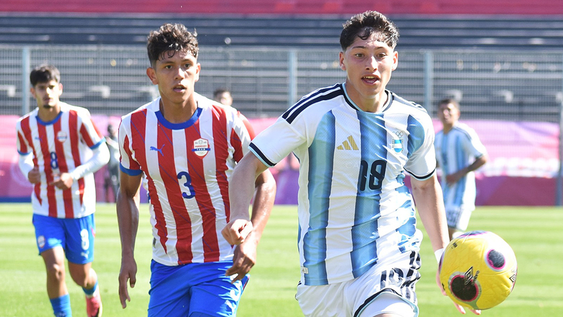 Tropiezo inicial de la Sub 19: Paraguay le dio vuelta el partido a Argentina en el estadio Marcelo Bielsa.