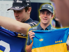 Franco Colapinto, piloto de Alpine e hincha de Boca