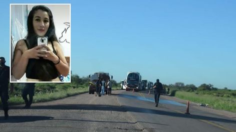 María Belén tenía 23 años. Fue asesinada por su pareja, quien escapó de la casa y se arrojó en la ruta para quitarse la vida - Gentileza / El Liberal