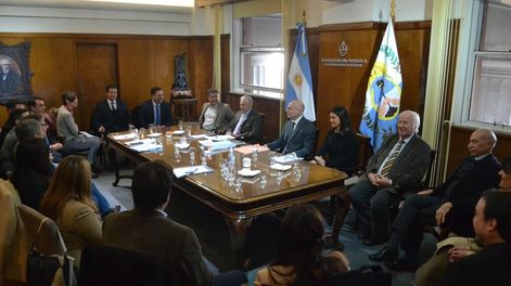 El Jury de Enjuiciamiento en reunión. (Archivo)