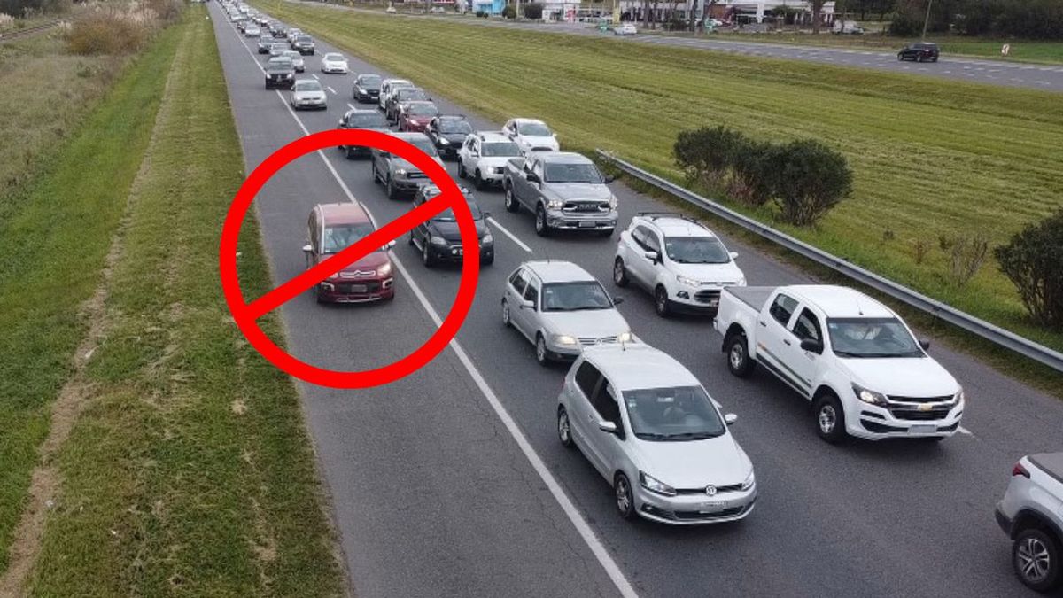 7 de cada 10 conductores justifican usar la banquina como 