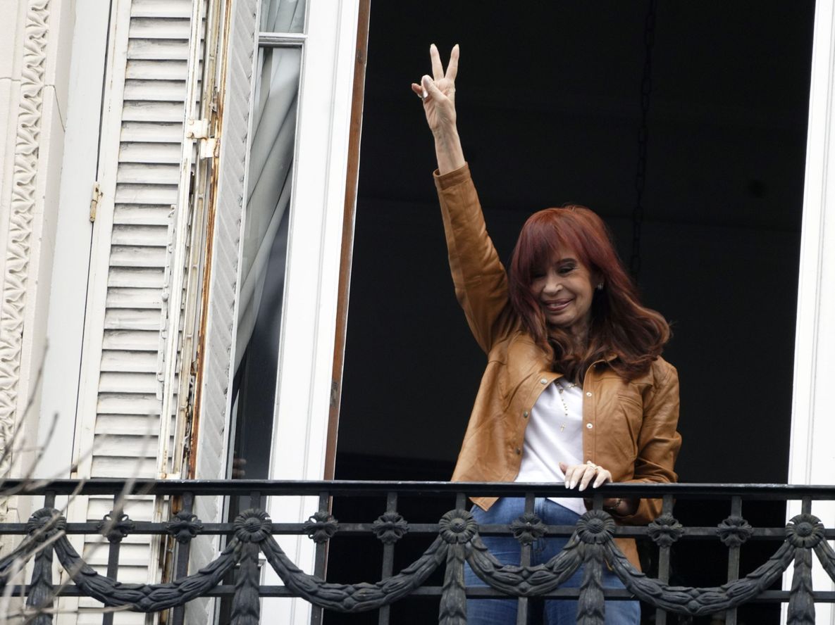 La exvicepresidente Cristina Kirchner.&nbsp;