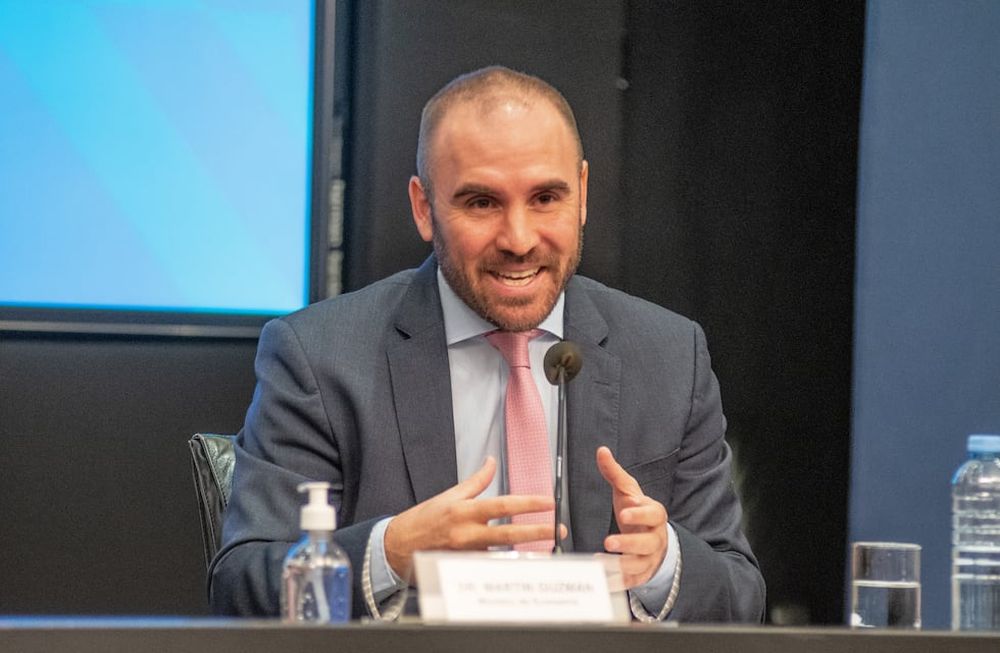 Martín Guzman Ministro de Economía junto anuncia el acuerdo con el FMI en Argentina . Foto Federico Lopez ClaroFondo Monetario Internacional