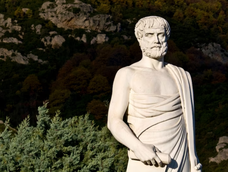 Estatua de Aristóteles en Grecia
