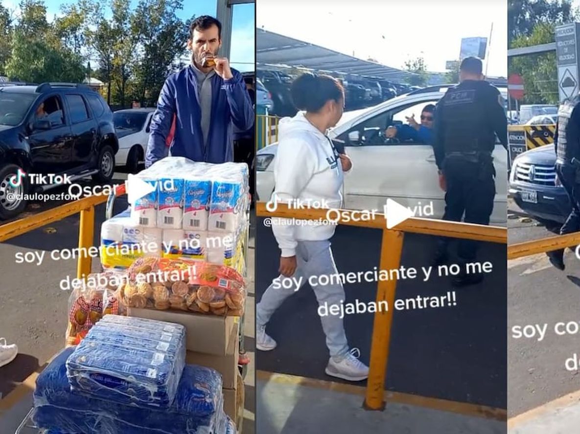 Una mujer denunció que hacen filas exclusivas para chilenos en un supermercado de Godoy Cruz y los turistas le respondieron.