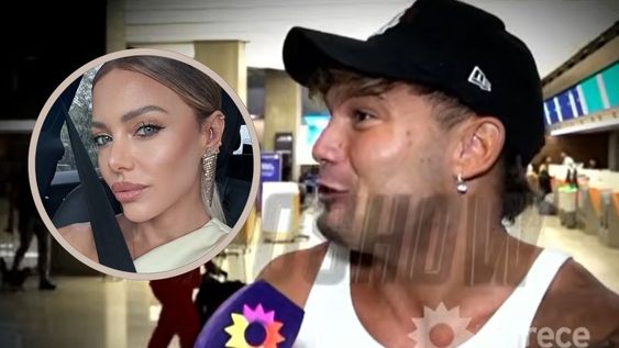 me hace quedar como un boludo...: el enojo de ian lucas con evangelina anderson por sus declaraciones