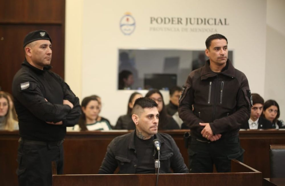 Marcelo Gastón Mendoza Carrizo (33), juzgado por la muerte de fletero Juan Villanueva. Gentileza Poder Judicial.