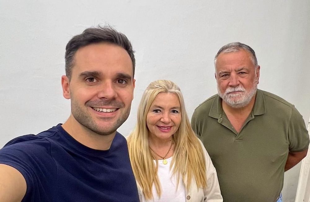 Gabriel Pradines junto a Laura Balsells Miró y Martín Rostand integran una de las listas del Pro que competirá por la presidencia del partido en Mendoza.