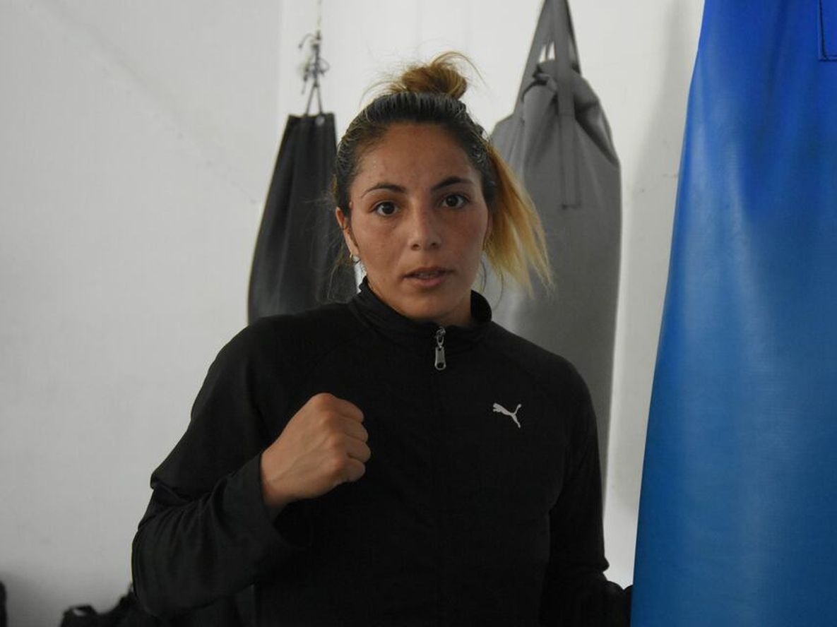 Karen Alaniz realizó una gran preparación para esta pelea y espera ganar el título para Mendoza. Foto: José Gutiérrez / Los Andes