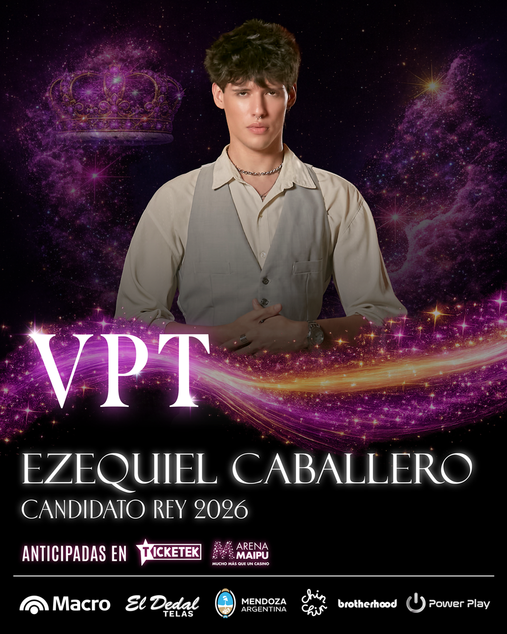 Candidatos a categoría Rey.