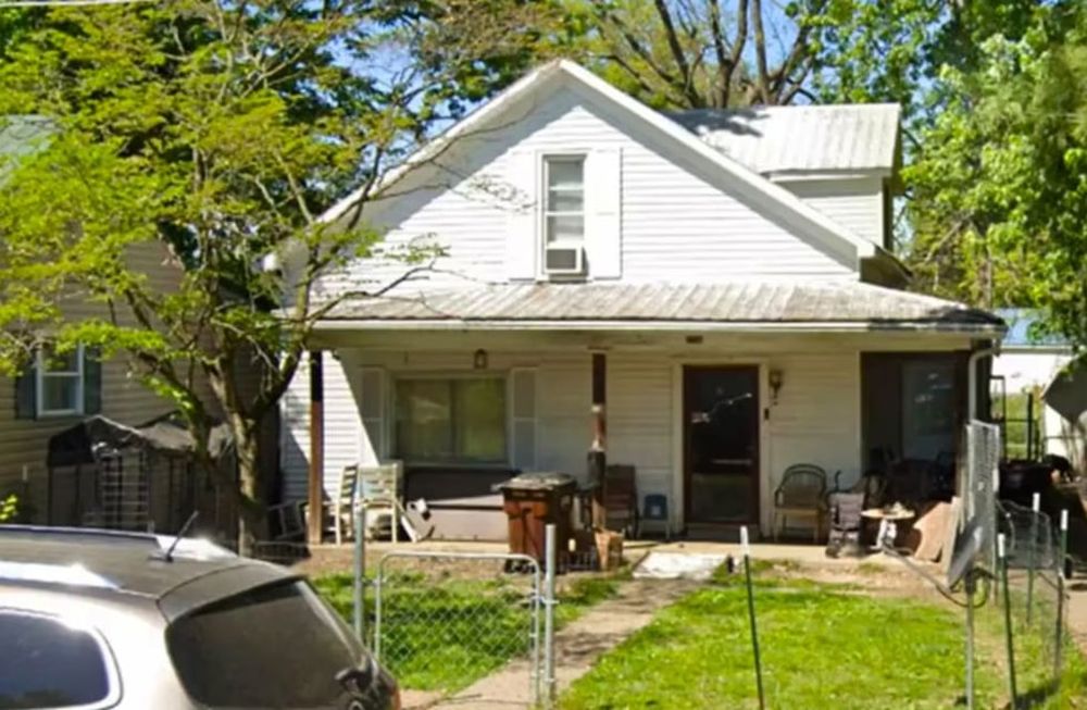 La casa donde encontraron al nene encerrado en una jaula en Kentucky / Gentileza TN