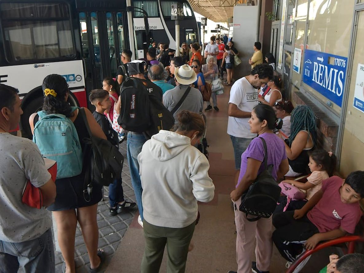 Terminal de ómnibus - Archivo Los Andes