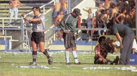 En 1997 el clásico entre Rosario Central y Newells fue suspendido por inferioridad numérica.