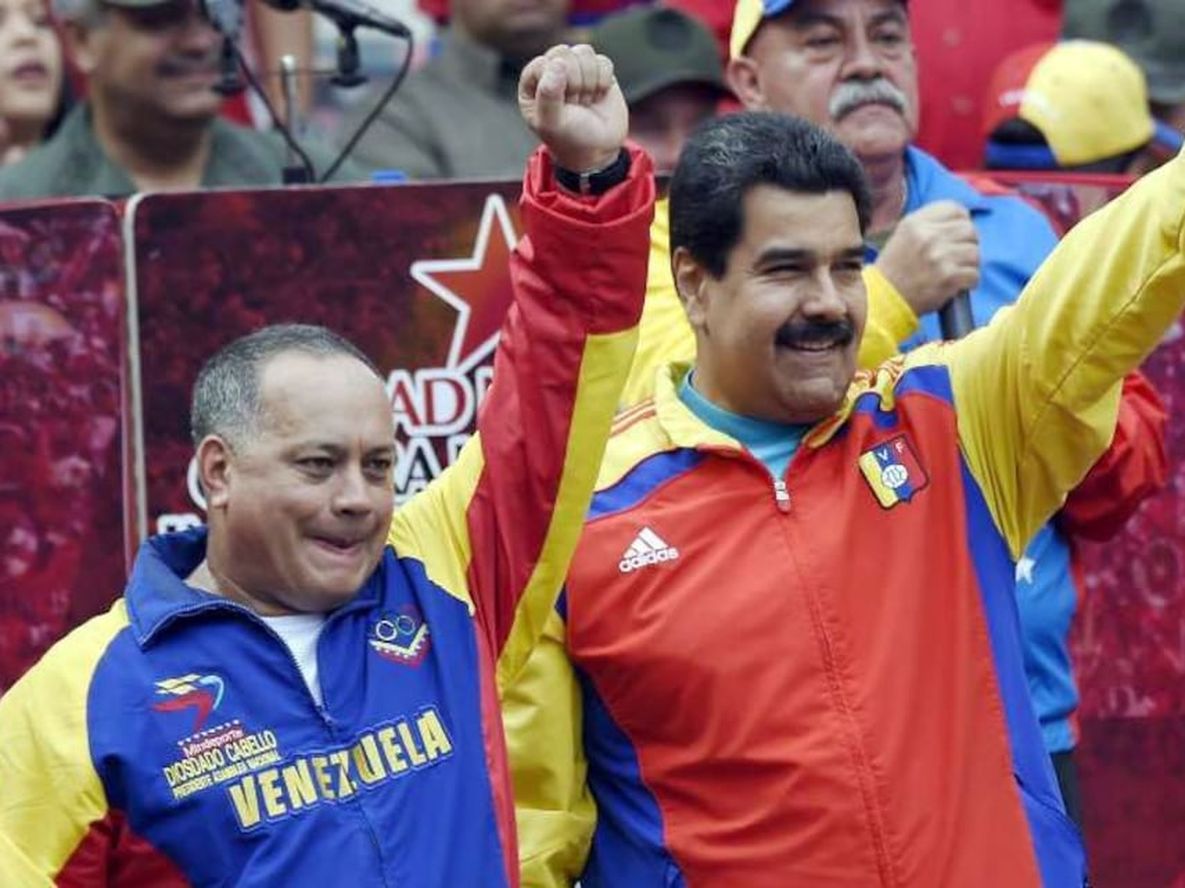 Diosdado Cabello y Nicolás Maduro. / archivo